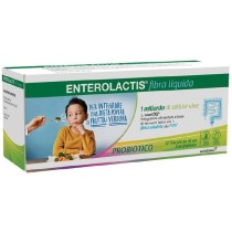 Probiotici Liquidi con Fibra Senza Glutine e Lattosio 12 Flaconcini - ENTEROLACTIS
