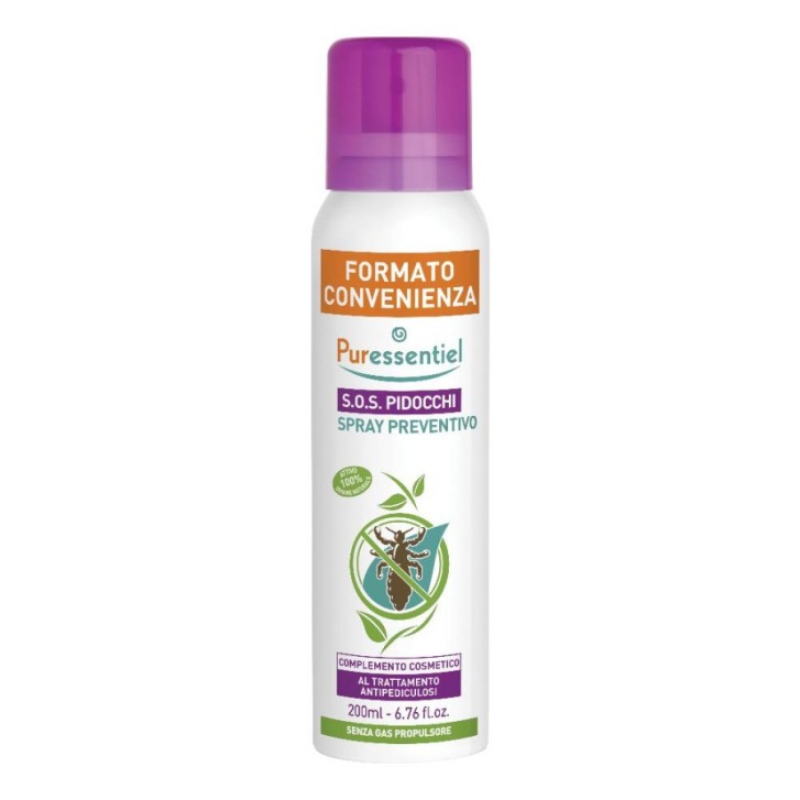 Spray Preventivo Pidocchi Naturale per Adulti e Bambini dai 3 Anni - PURESSENTIEL