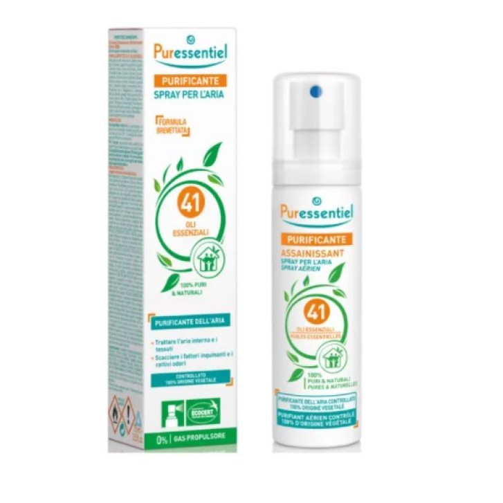 Spray Purificante Purificatore Aria 41 Oli Essenziali 75ml - PURESSENTIEL