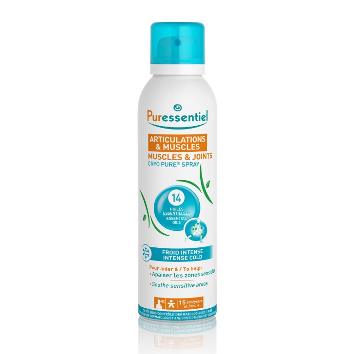 Pure Cryo Spray Freddo Intenso Lenitivo con Oli Essenziali 150ml - Puressentiel