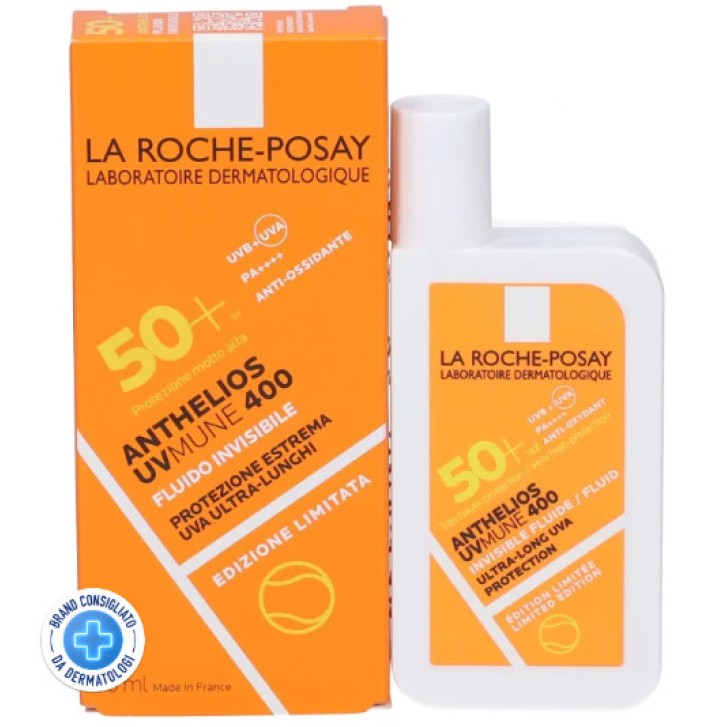 Anthelios UVMune 400 Fluido Protezione Solare SPF50+ Waterproof 50ml Sinne edition - La Roche-Posay