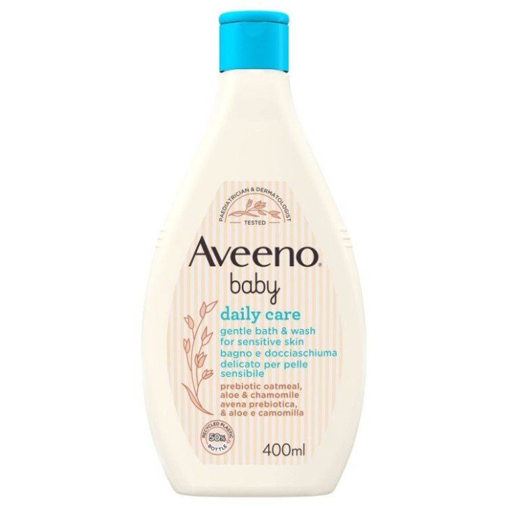 Detergente Baby per Pelle Sensibile con Avena Colloidale 400ml - AVEENO