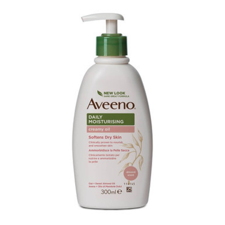 Crema Corpo Idratante Avena e Yogurt Miele e Albicocca 300ml - AVEENO