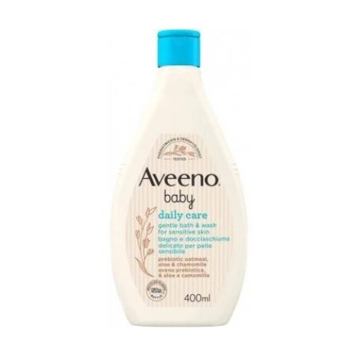 Detergente Corpo e Capelli per Pelle Sensibile Neonati e Bambini 250ml - AVEENO