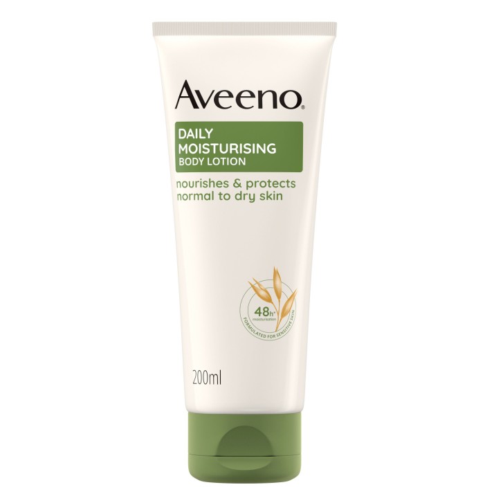Crema Idratante Corpo Senza Profumo per Pelle Sensibile 24 Ore 200mL - Aveeno