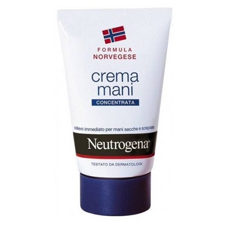 Crema Mani Idratante Profumata Nutriente con 40% Glicerina Attiva 75ml - NEUTROGENA