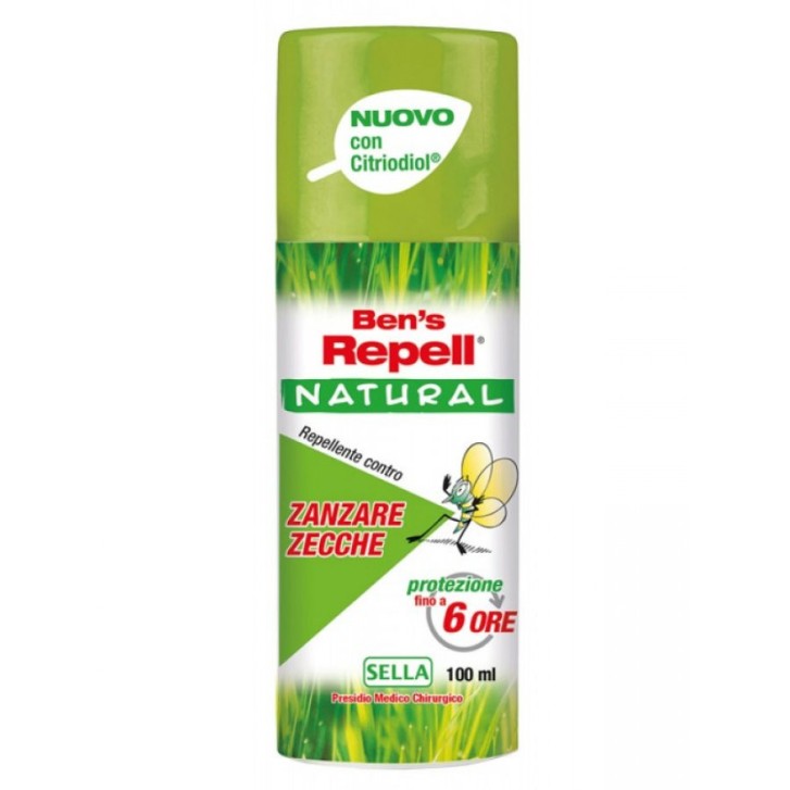 Repellente Naturale Antizanzare e Antizecche Senza Chimici 100ml - BENS\' REPELL