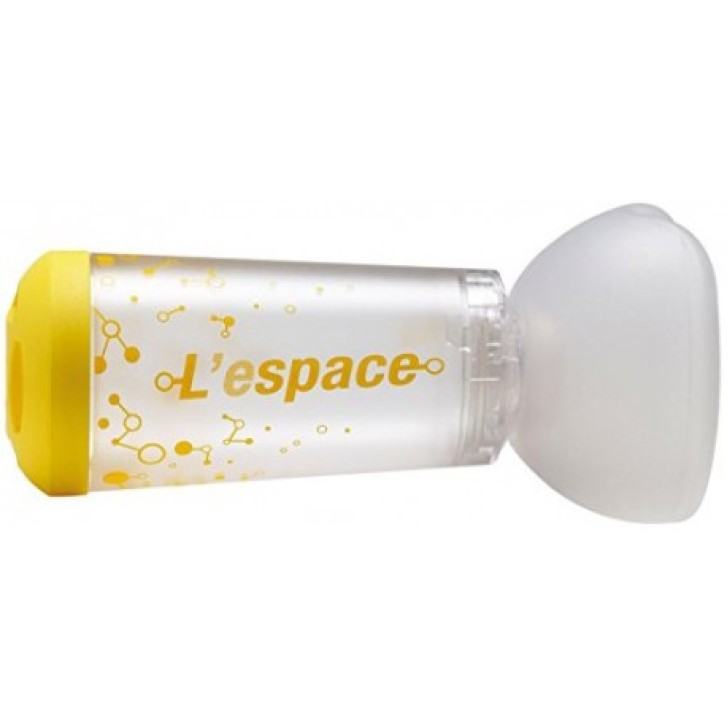 Camera Distanziatrice Pediatrica per Spray MDI con Maschera Età 2-6 Anni - L\'ESPACE