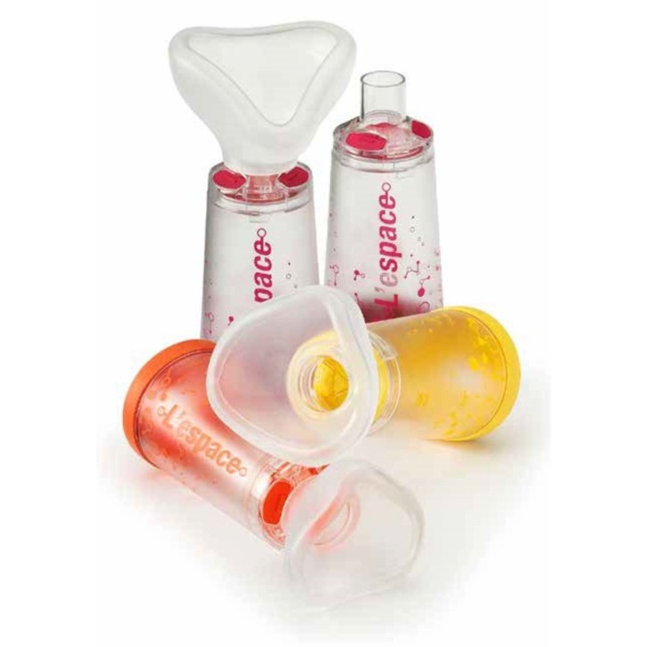 Camera Distanziatrice Arancione Sterilizzabile con Maschera per MDI - L\'ESPACE
