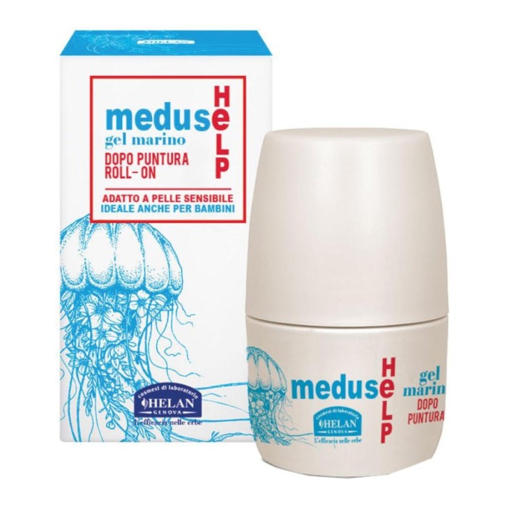Meduse Help Gel Marino Dopo Puntura Lenitivo e Rinfrescante Roll-On 25ml - Helan