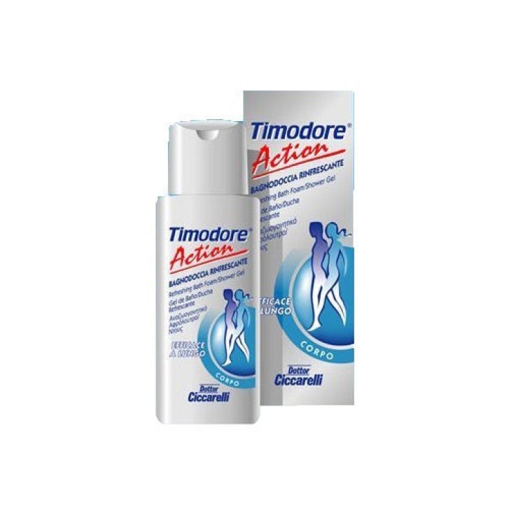 Bagnodoccia Action Unisex con Ginseng e Guaraná 200 ml - Timodore