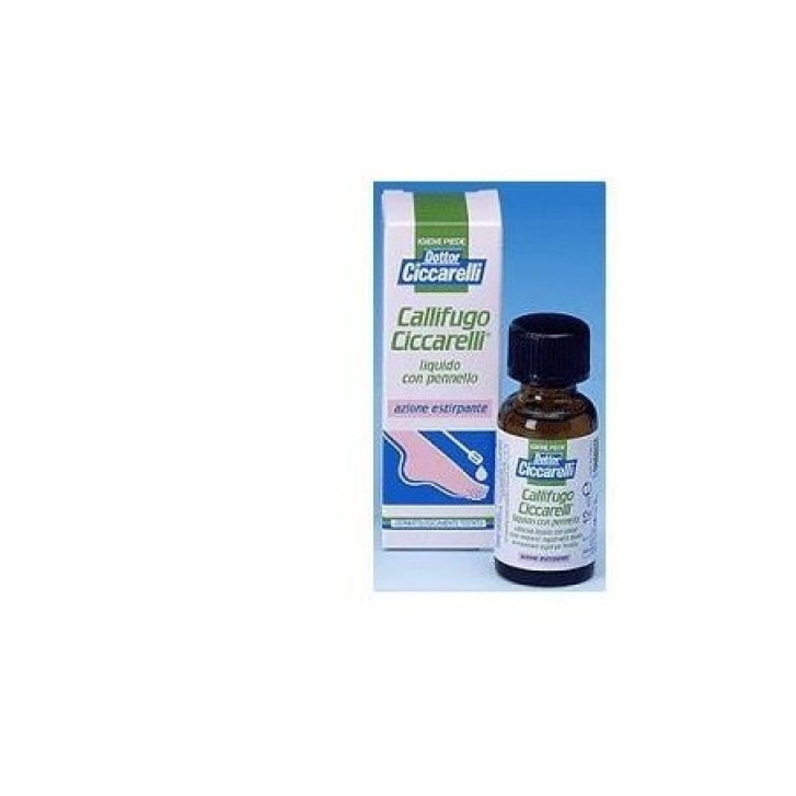 Callifugo Liquido con Pennello Rimuove Calli e Duroni Senza Dolore 12ml - CICCARELLI