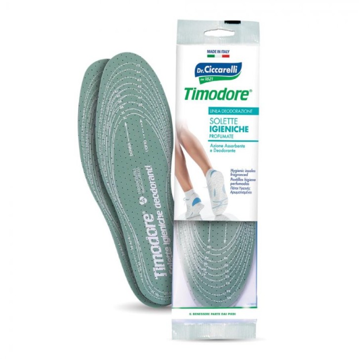 Solette Deodoranti Igieniche Assorbenti Ventilanti Antibatteriche 1 Paio - TIMODORE