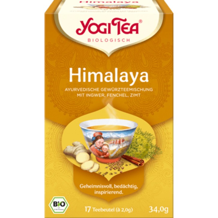 Himalaya Infuso Ayurvedico Biologico Senza Glutine 34g - Yogi Tea