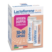 Lactoflorene Plus integratore probiotico senza glutine e lattosio 30 capsule bipack - Lactoflorene