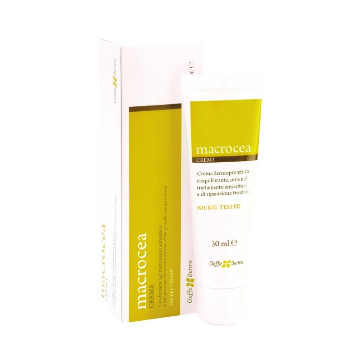 Macrocea Crema Antisettica Riepitelizzante per Cute e Mucose 30 ml - Cieffe Derma