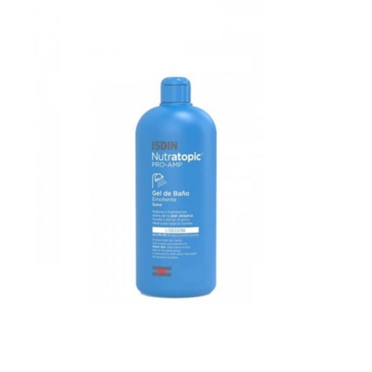 Nutratopic Pro-AMP Gel detergente per pelli atopiche idratante 400ml - Isdin
