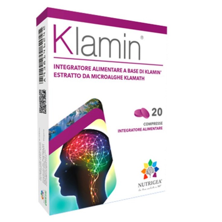 Integratore Alimentare Microalghe Klamath Senza Glutine 20 Compresse - Unifarco