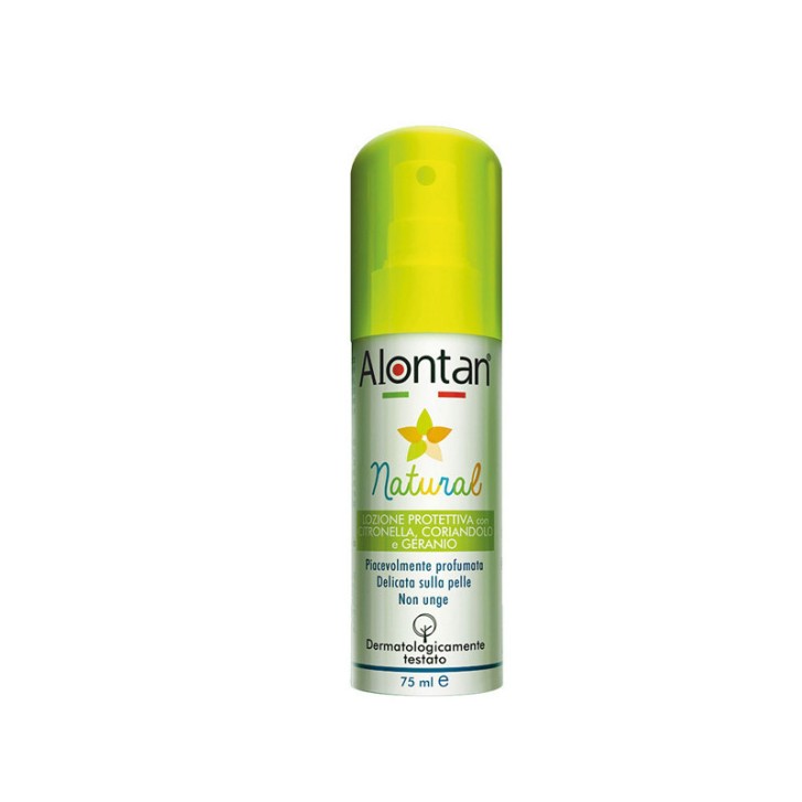Spray protettivo Natural per bambini da 6 mesi con oli vegetali 75ml - Alontan