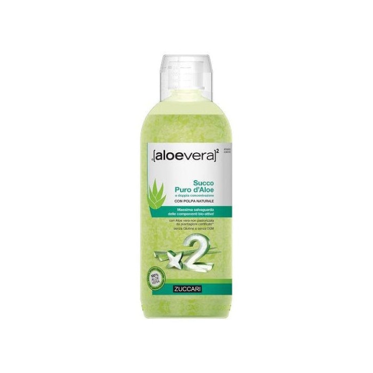 Succo d\'Aloe Puro Doppia Concentrazione Emolliente e Lenitivo 1000 ml - Aloevera2