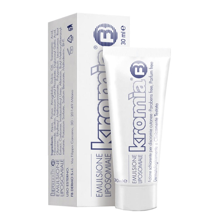 Kromia FB Emulsione Liposomiale Schiarente per Macchie Scure 30ml Senza Parabeni - Kromia