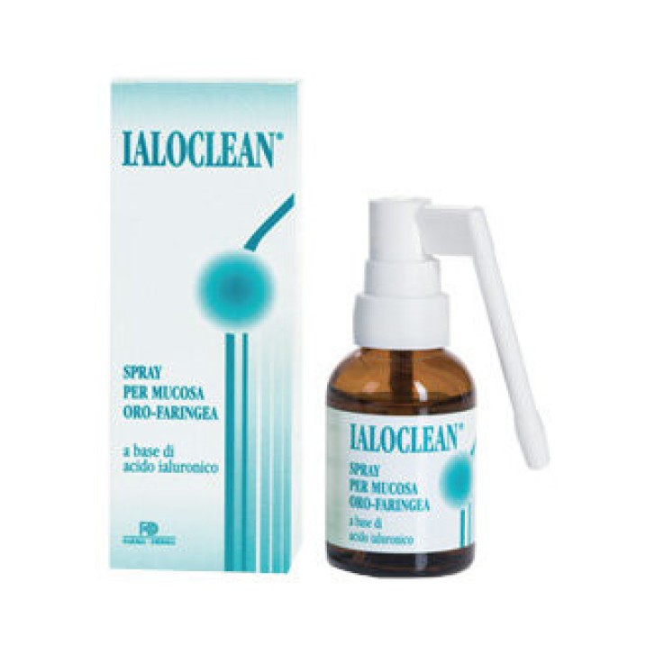 Spray Oro-Faringeo con Acido Ialuronico per Protezione Mucosa 30ml - Ialoclean