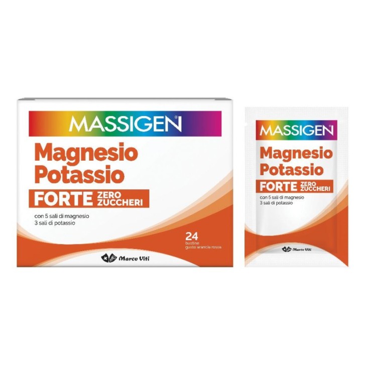 Integratore Magnesio e Potassio Senza Glutine e Lattosio 24 Bustine 192g - MARCO VITI