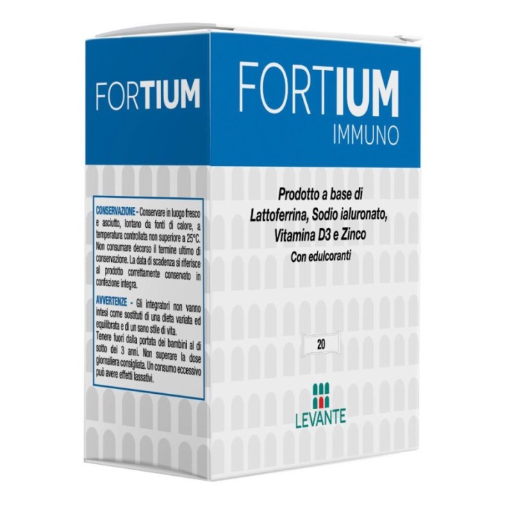 FORTIUM IMMUNO Integratore Sistema Immunitario Senza Glutine 20 Stick 30g - FARTO