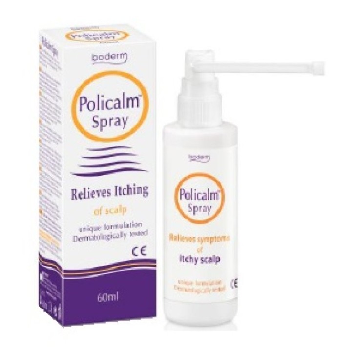 Policalm Spray Lenitivo Antiprurito Idratante per Uso Esterno 60ml - LOGOFARMA