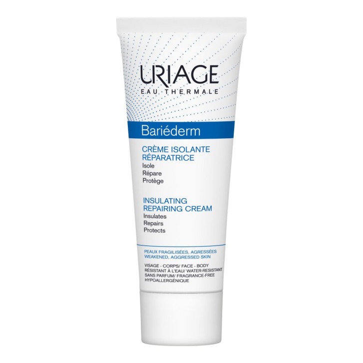 Bariederm Crema Isolante Riparatrice Ipoallergenica per Pelle Sensibile 75ml - Uriage
