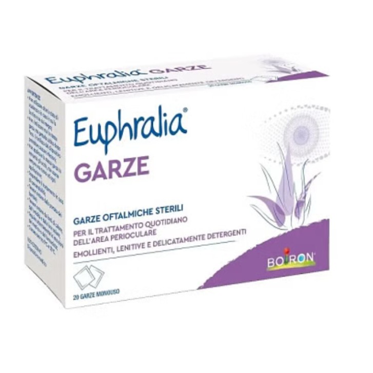 Garze Oftalmiche Monouso Dispositivo Medico per Uso Oculare 20 Pezzi - EUPHRALIA