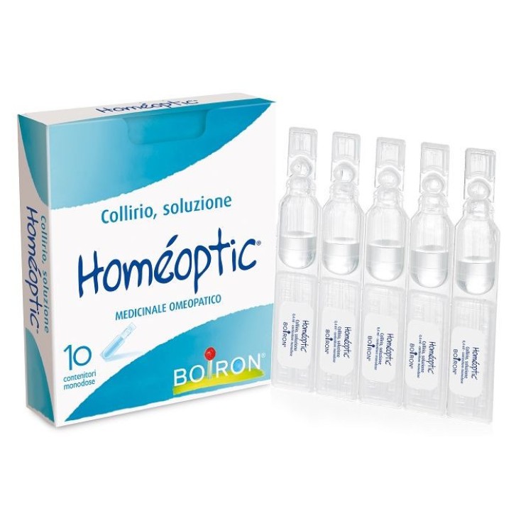 HOMEOPTIC Collirio Omeopatico Monodose 10 Flaconcini da 0,4 ml - BOIRON