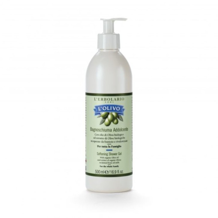 L\'Olivo Bagnoschiuma Addolcente con Olio di Oliva Bio 500ml - L\'ERBOLARIO