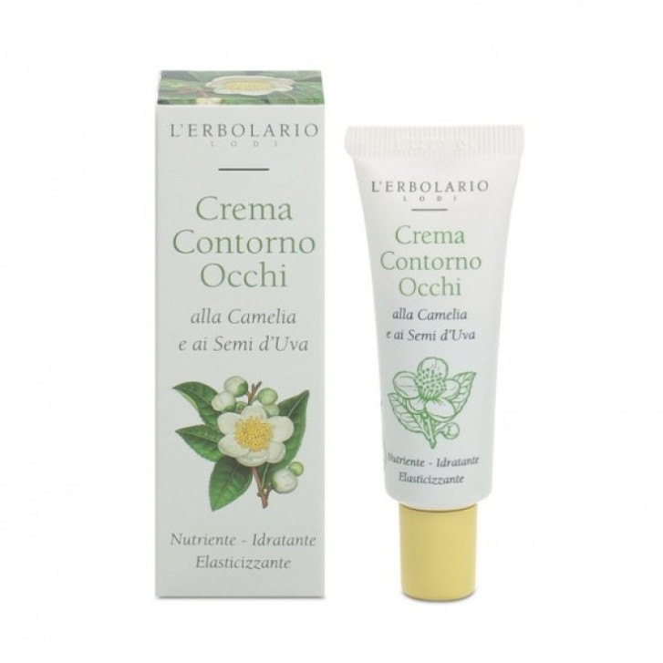 Crema Contorno Occhi Camelia e Uva Idratante Anti-rughe 15ml - L\'ERBOLARIO