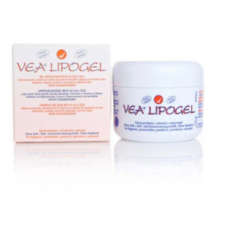 VEA Lipogel Idratante e Lenitivo Non Comedogeno con Vitamina E Acetato 50ml - VEA