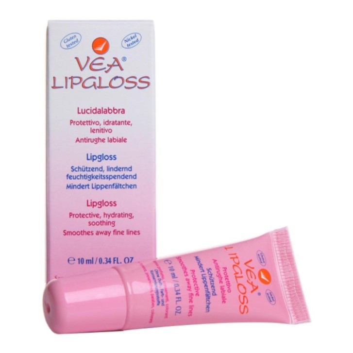 VEA Lipgloss Protettivo Anti-invecchiamento con Vitamina E Pura 10ml - VEA