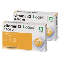 Integratore Vitamina D3 5600 UI Senza Glutine e Lattosio 30 Gelatine - BIOFARMEX