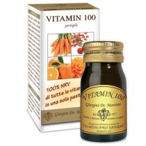 Vitamin 100 Integratore Multivitaminico Vegano Senza Glutine 60 Pastiglie - GIORGINI