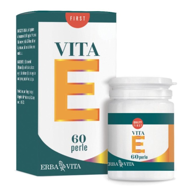 Vitamina E Integratore Alto Dosaggio 60mg 60 Perle - ERBA VITA
