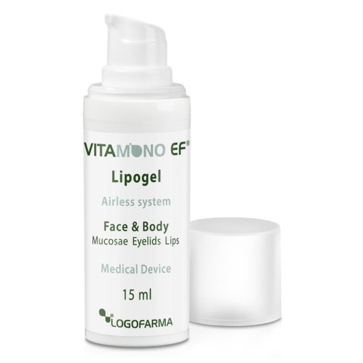 Vitamono EF Lipogel Dispositivo Medico Emolliente e Protettivo 15ml - LOGOFARMA