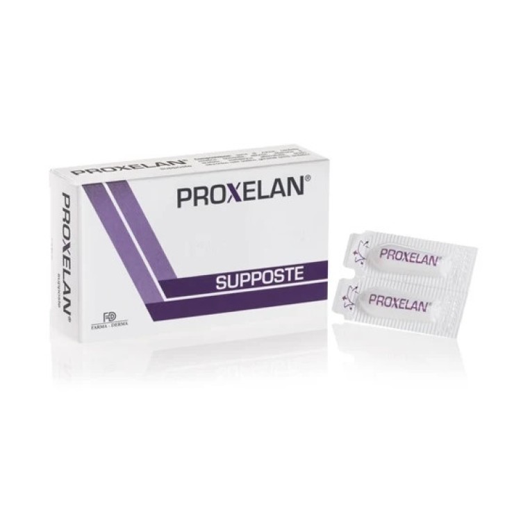 Proxelan Supposte Lenitivo Emolliente per Prostatiti e Canale Anale 10x2g - FARMA DERMA