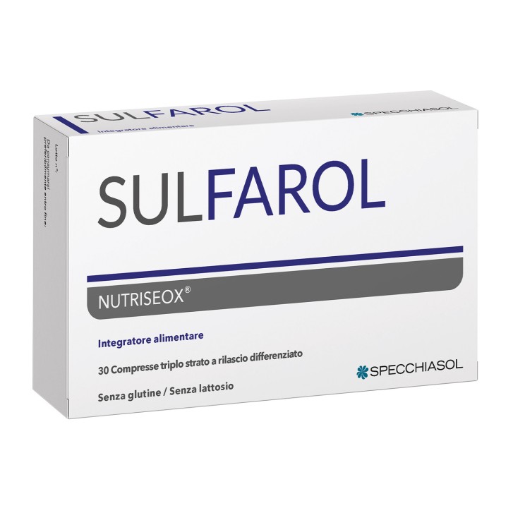 SULFAROL Integratore Benessere Maschile con Ginseng e Moringa 30 Compresse - SPECCHIASOL