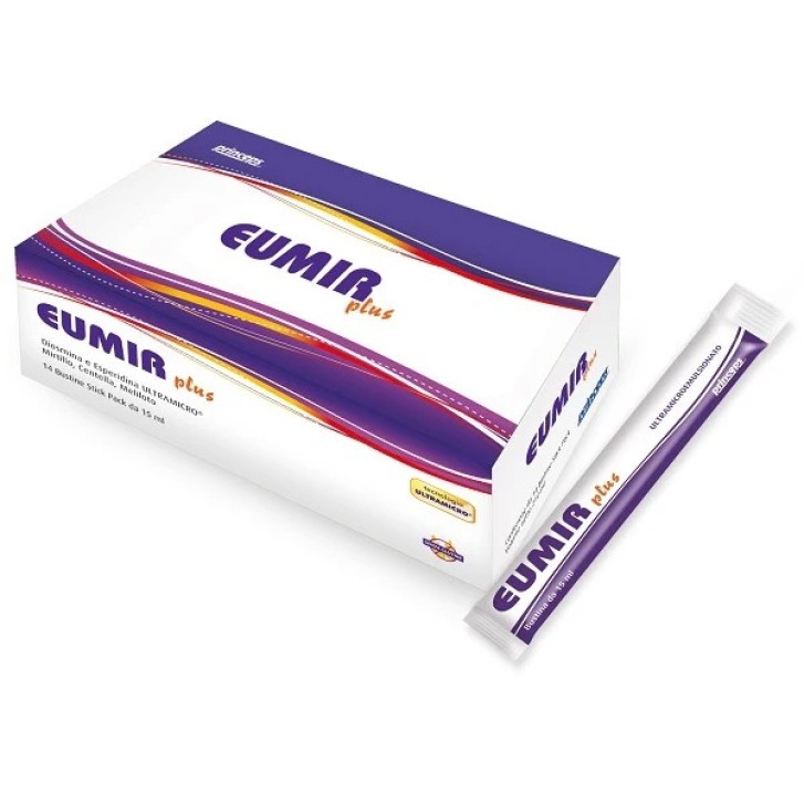 EUMIR PLUS Integratore Minerali Vitamine Aminoacidi 14 Stick Pack - PRINCEPS