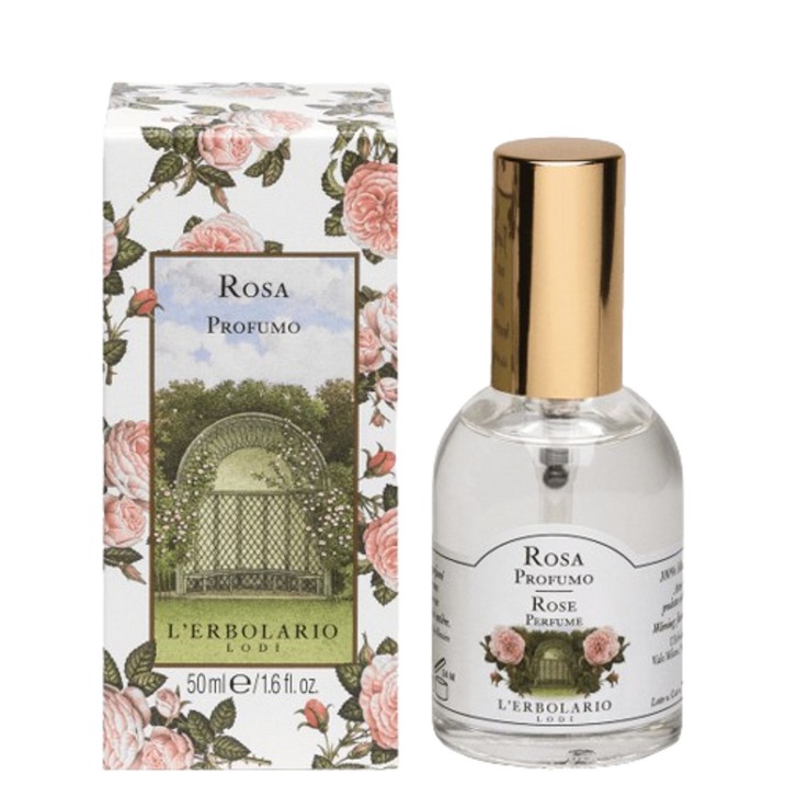 Rosa Acqua di Profumo Fragranza Femminile Floreale 50ml - L\'ERBOLARIO