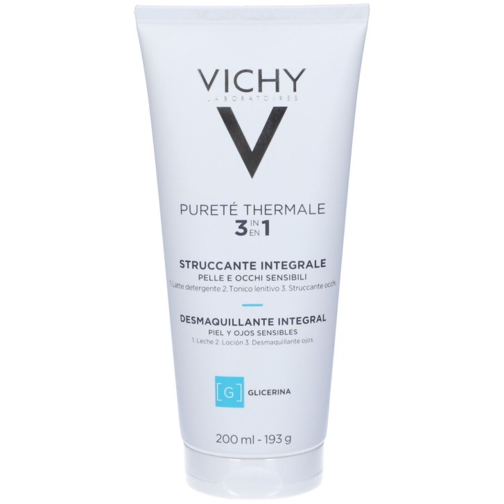 Purete Thermale Struccante Integrale 3in1 per Pelle Sensibile 200ml - Vichy