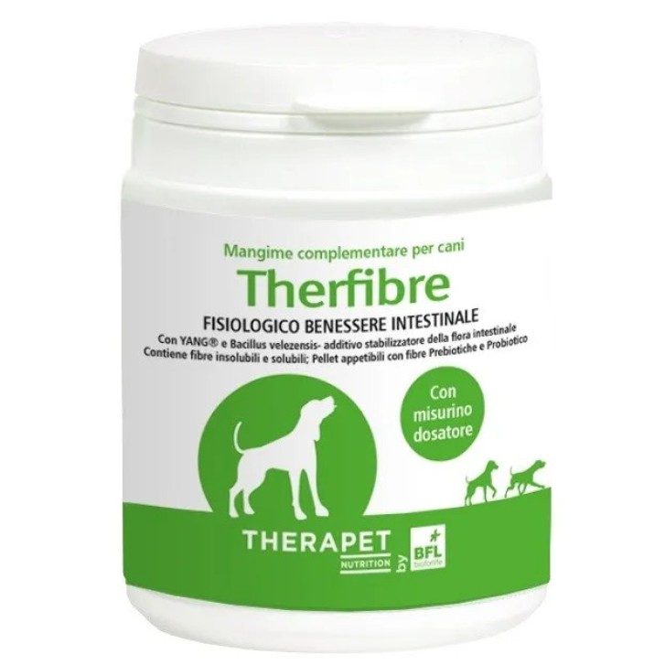 Therfibre Mangime Complementare per Cani Benessere Intestinale con Prebiotici 500g - THERAPET
