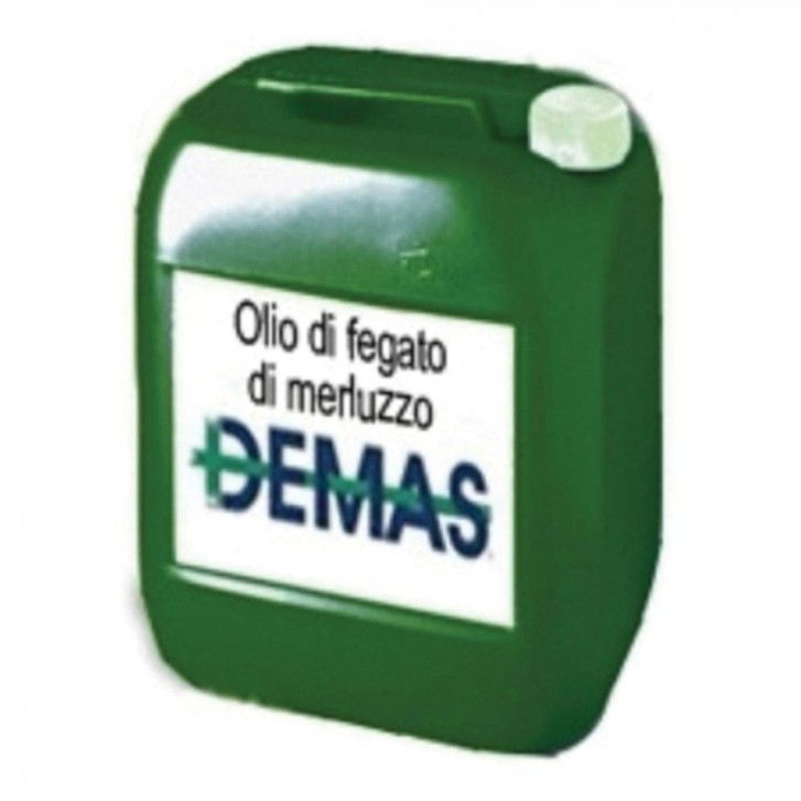 Olio di Fegato di Merluzzo Integratore Omega-3 per Animali Pelle e Pelo 1L - DEMOS