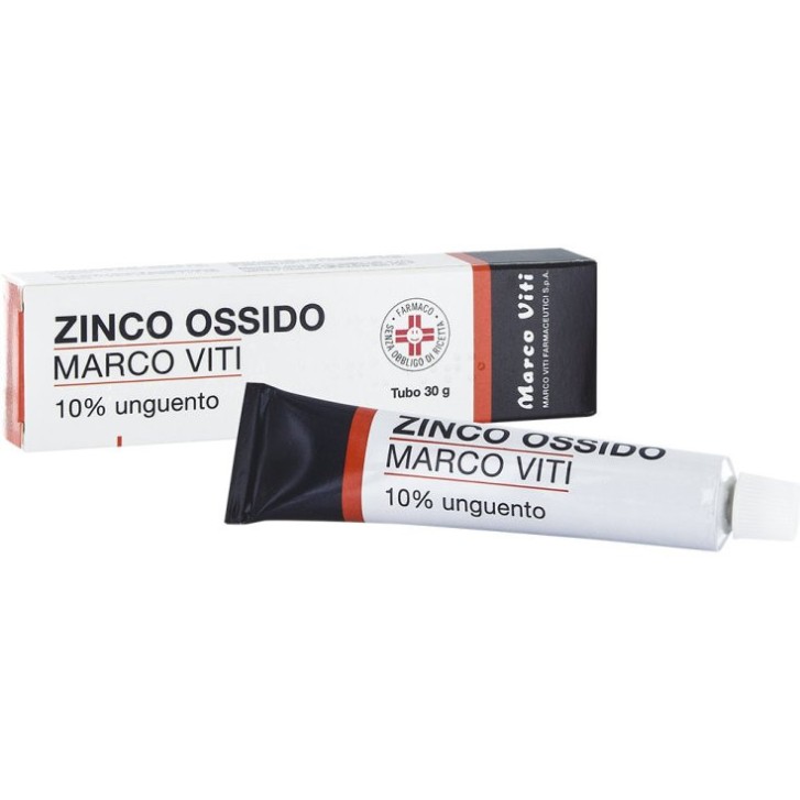 Unguento Zinco Ossido 10% Lenitivo e Protettivo per Eczemi e Dermatosi 30g - Marco Viti Unguento Zinco Ossido 10% Lenitivo e Protettivo per Eczemi e Dermatosi 30g - Marco Viti