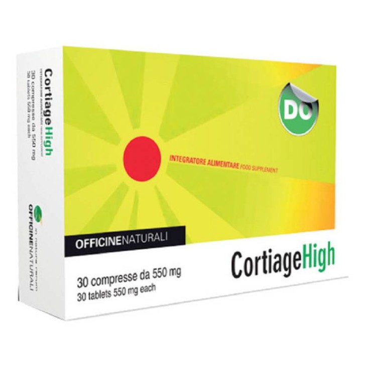 Cortiage High Integratore Rilassante per Benessere Mentale 30 Compresse - Officine Naturali
