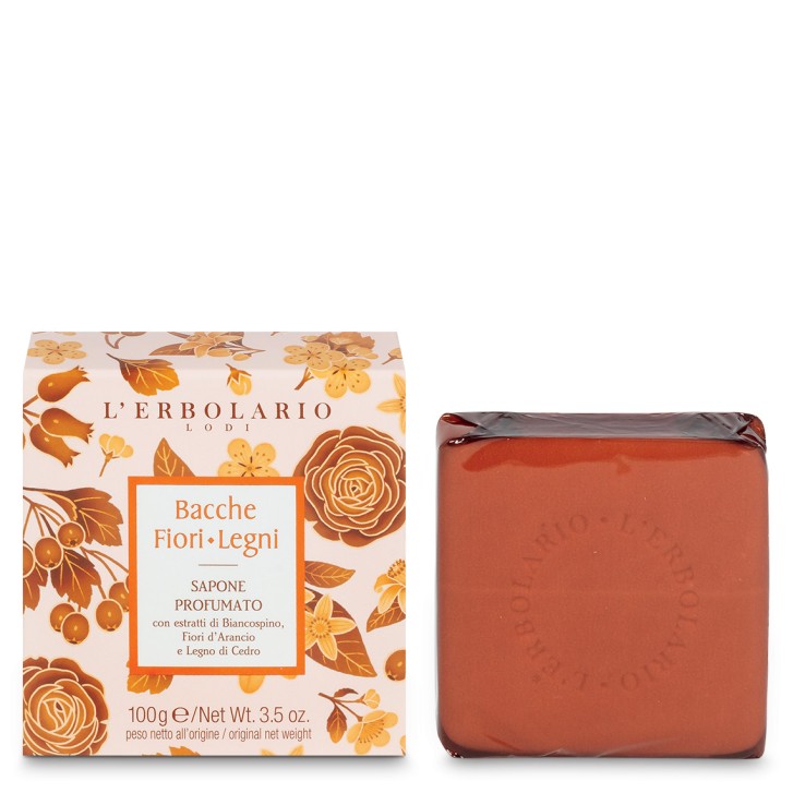 Sapone Profumato Bacche Fiori Legni 100g - L\'ERBOLARIO Sapone Profumato Bacche Fiori Legni 100g - L\'ERBOLARIO